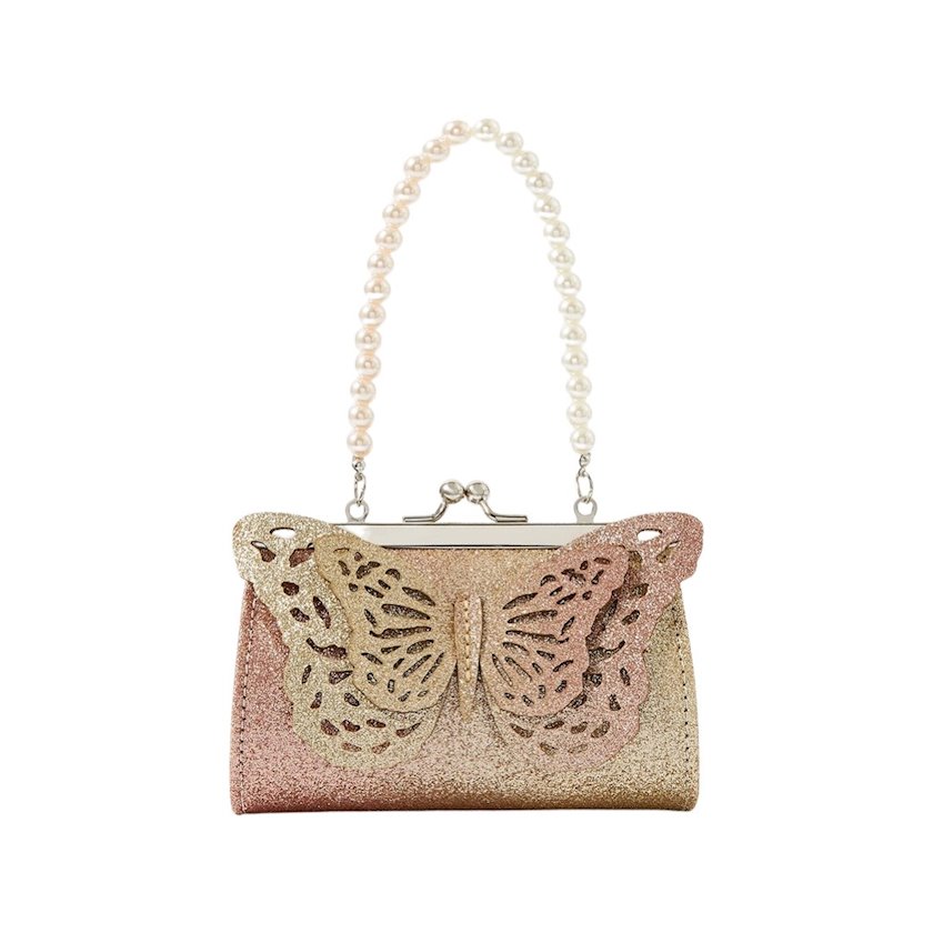 Сумка для девочки Accessorize Ombre Glitter Butterfly Mini Bag