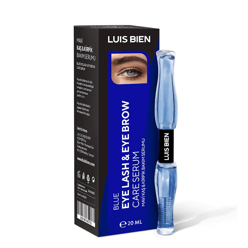 Kipriklər və qaşlar üçün zərdab Luis Bien Blue Eyelash & Eyebrow Care