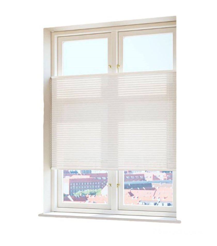 Pəncərə üçün plisse jalüzlər JYSK Bokn 60x130 sm, polyester, ağ