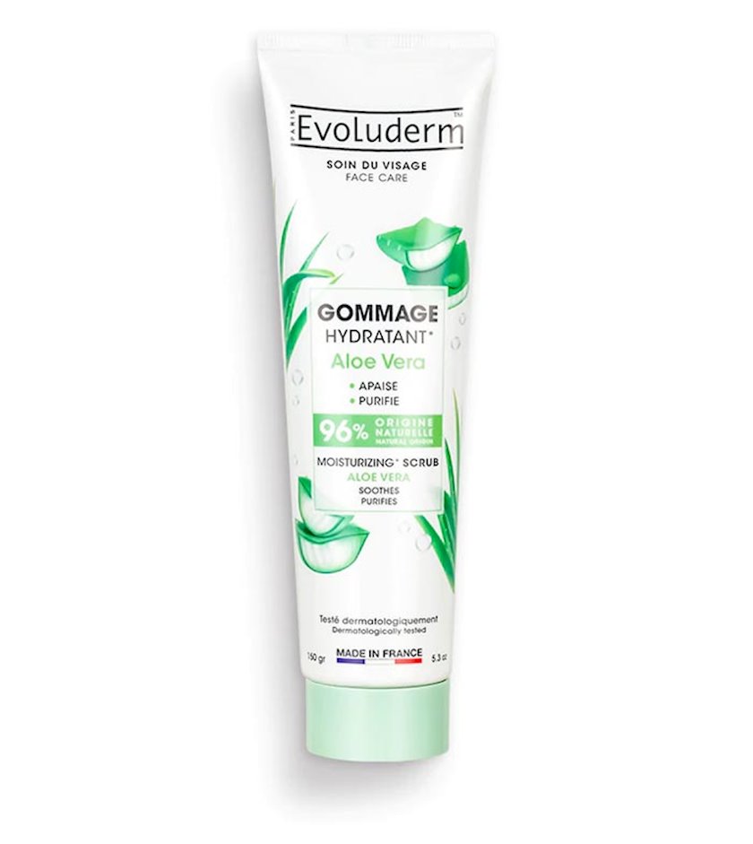 Скраб-гоммаж для лица Evoluderm Aloe Vera, 150 мл - купить в Баку. Цена ...
