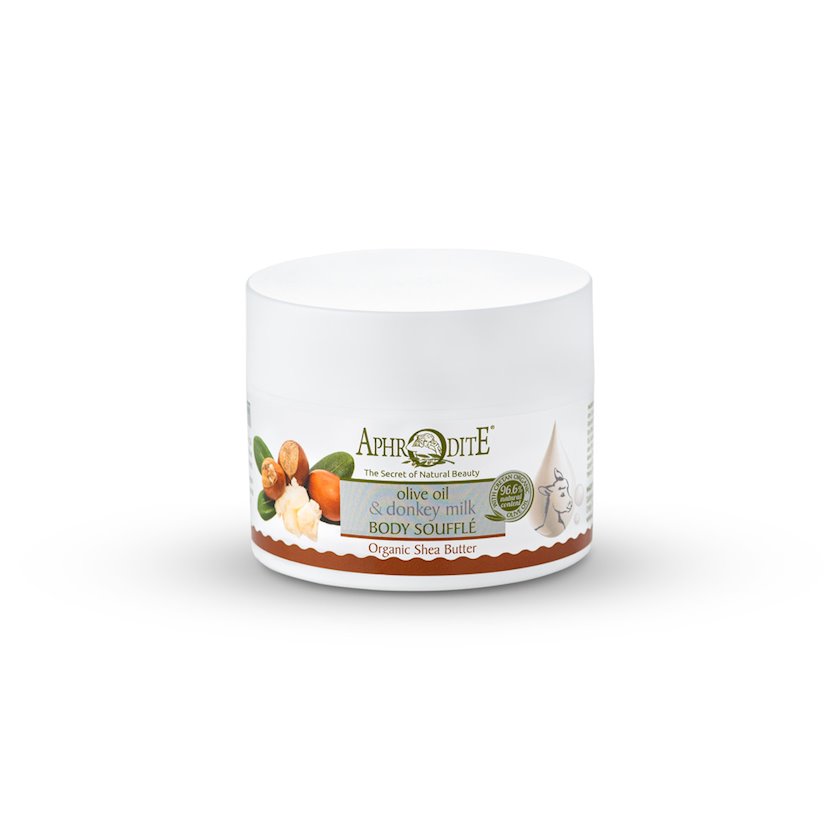 Bədən üçün kremsufle Aphrodite Olive Oil & Donkey Milk Body Souffle