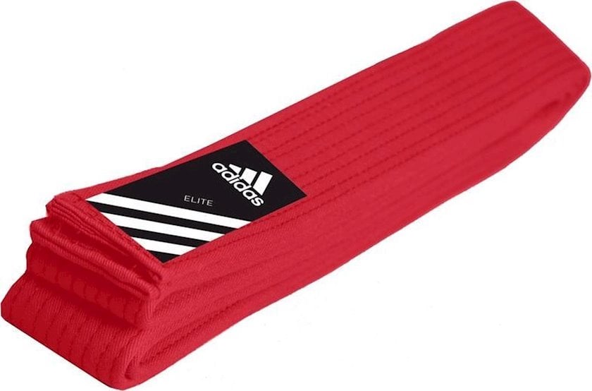 Cüdo üçün kəmər Adidas Elite Martial Arts qırmızı, uzunluq 280 sm - Qiymeti, Bakıda almaq. Satışı, icmal, rəylər