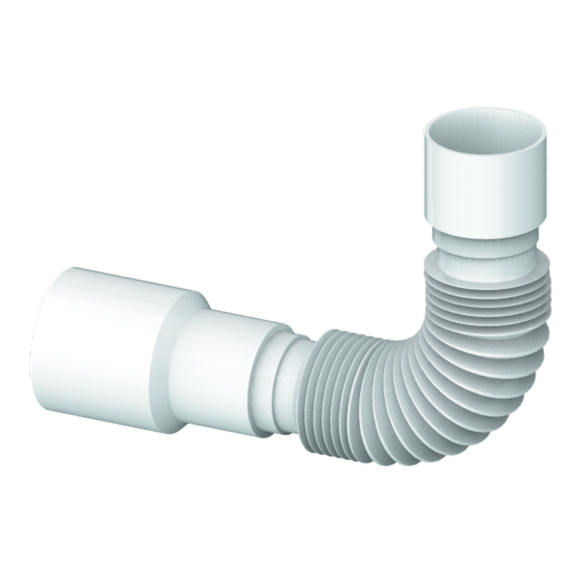 Гибкая труба Unicorn D40 для сифона, белый - купить в Баку. Цена, обзор ...