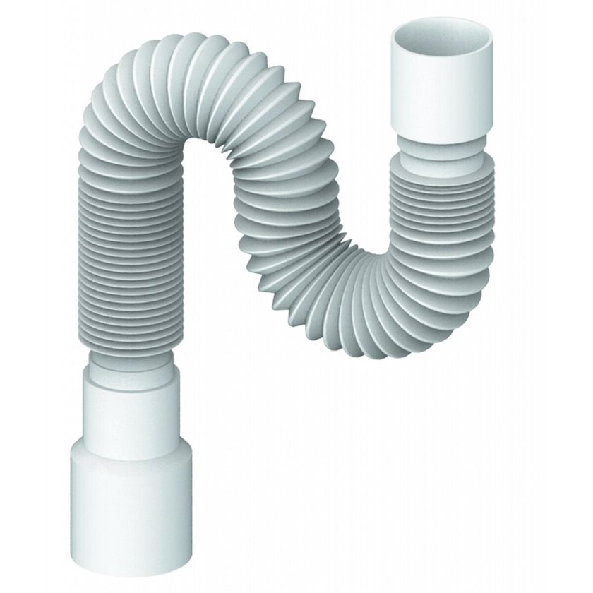 Гибкая труба Unicorn D80 для сифона, белый - купить в Баку. Цена, обзор ...