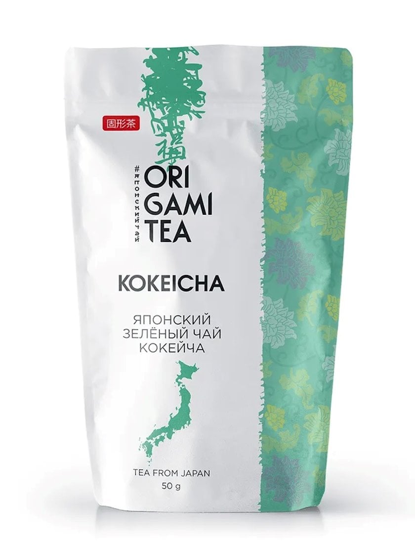 Çay Origami Tea Kokeicha Green Tea, 50 q