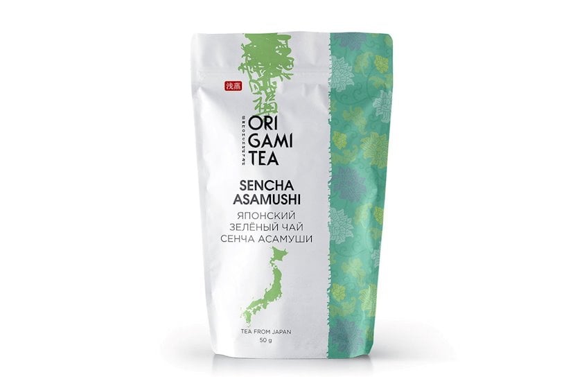Çay Origami Tea Sencha Asamushi Green Tea, 50 q