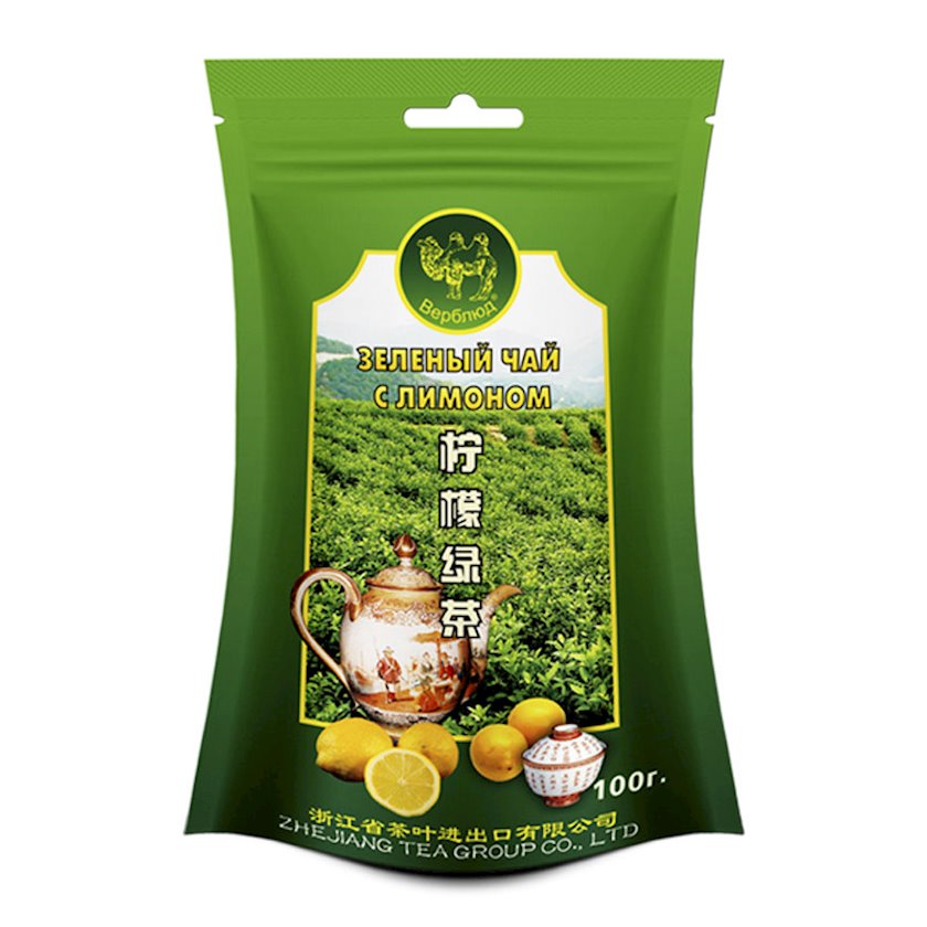Çay Black Dragon Верблюд Green Tea, 100 q
