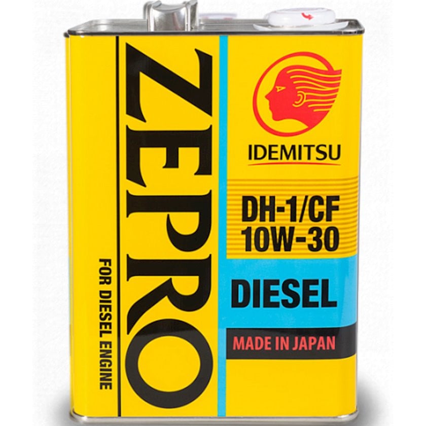 Моторное масло Idemitsu Zepro Diesel DH-1/CF 10W-30, 4 л - купить в ...