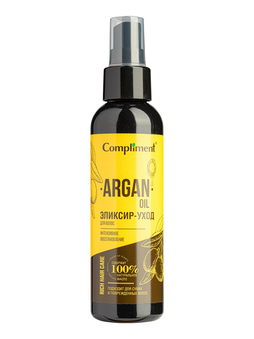 Saçlar üçün sprey Compliment Rich Hair Care Argan Oil, 125 ml Bakıda