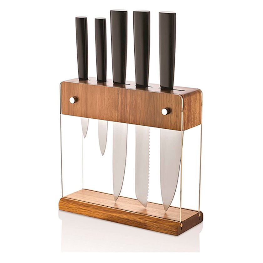 Набор ножей Schafer Solide Knife Set 6 предметов, черный/серебристый ...