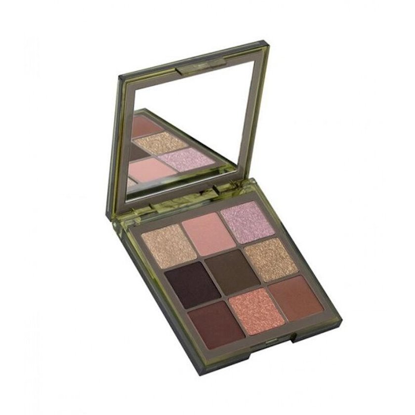 Палетка теней Huda Beauty Haze Obsessions Eyeshadow Palette Khaki, 9 цветов купить в Баку