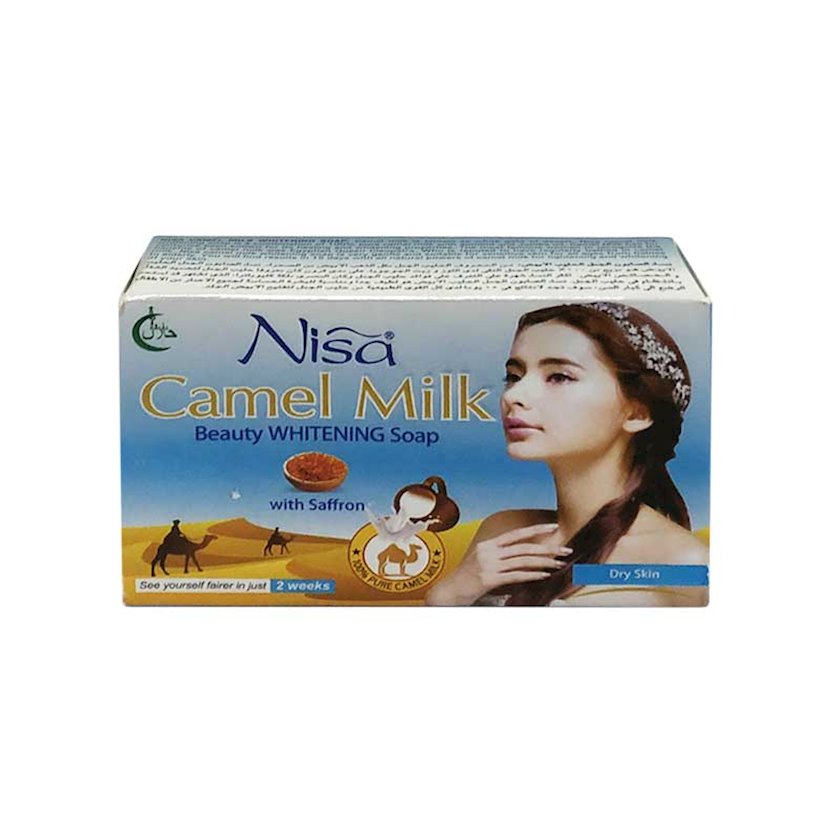 Tualet sabunu Nisa Camel Milk Beauty Whitening Soap Dry Skin 110 q