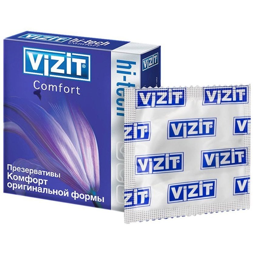 Prezervativlər Vizit Hi-tech Comfort 3 əd - Qiymeti, Bakıda almaq ...