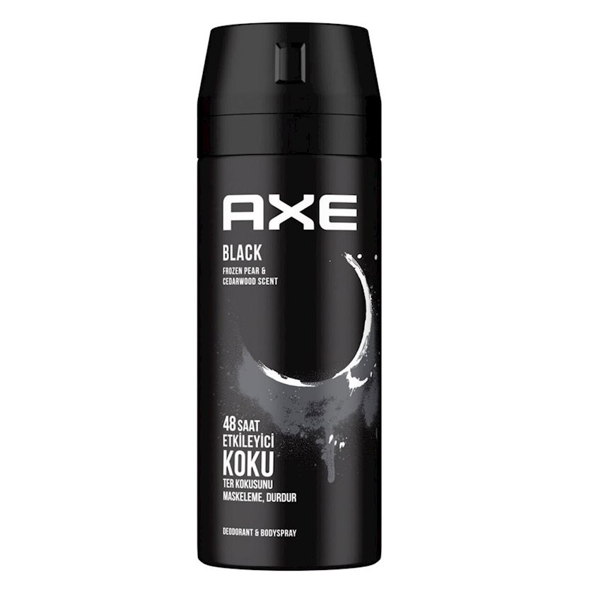 Dezodorant Axe Black 48H Etkileyici Koku 150 ml Qiymeti, Bakıda almaq