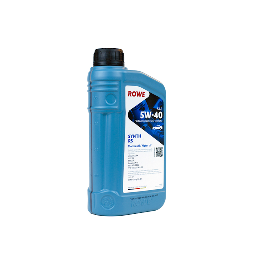 Mühərrik yağı Rowe Hightec Synt RS SAE 5W-40, 1 l - Satışı | Mator Yaglari