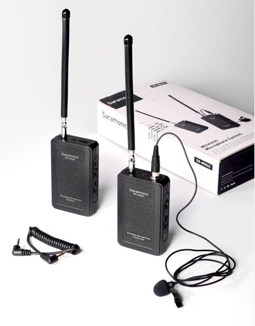 Беспроводной микрофон Saramonic SR-WM4C VHF - купить в Баку. Цена ...
