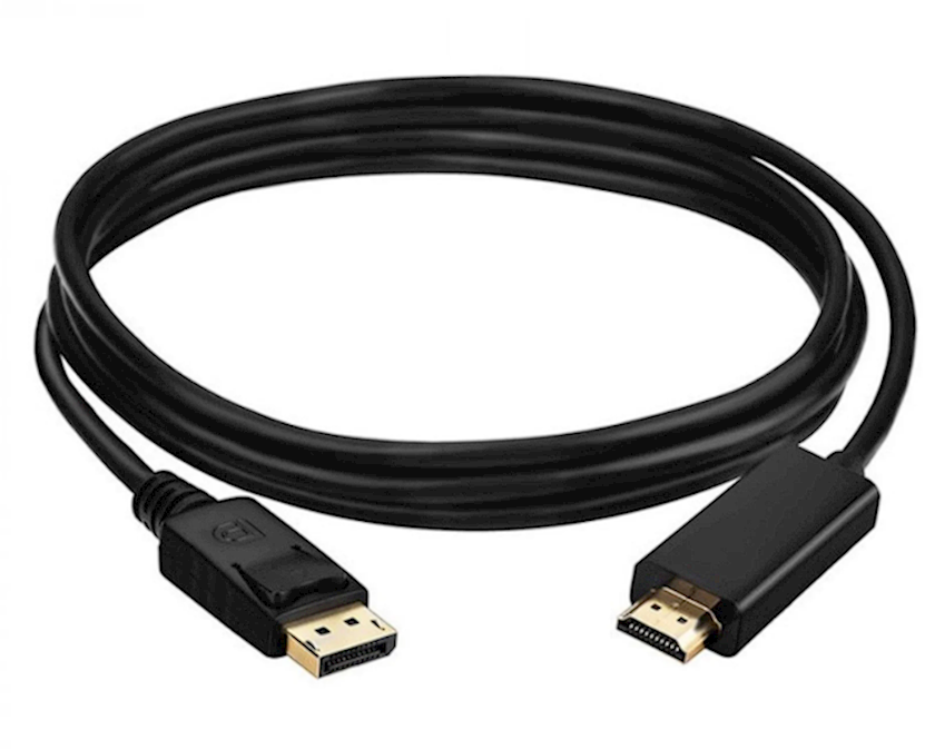 HDMI kabel DisplayPort 1.8 m (Display to Hdmi 1,8m) - Qiymeti, Bakıda ...