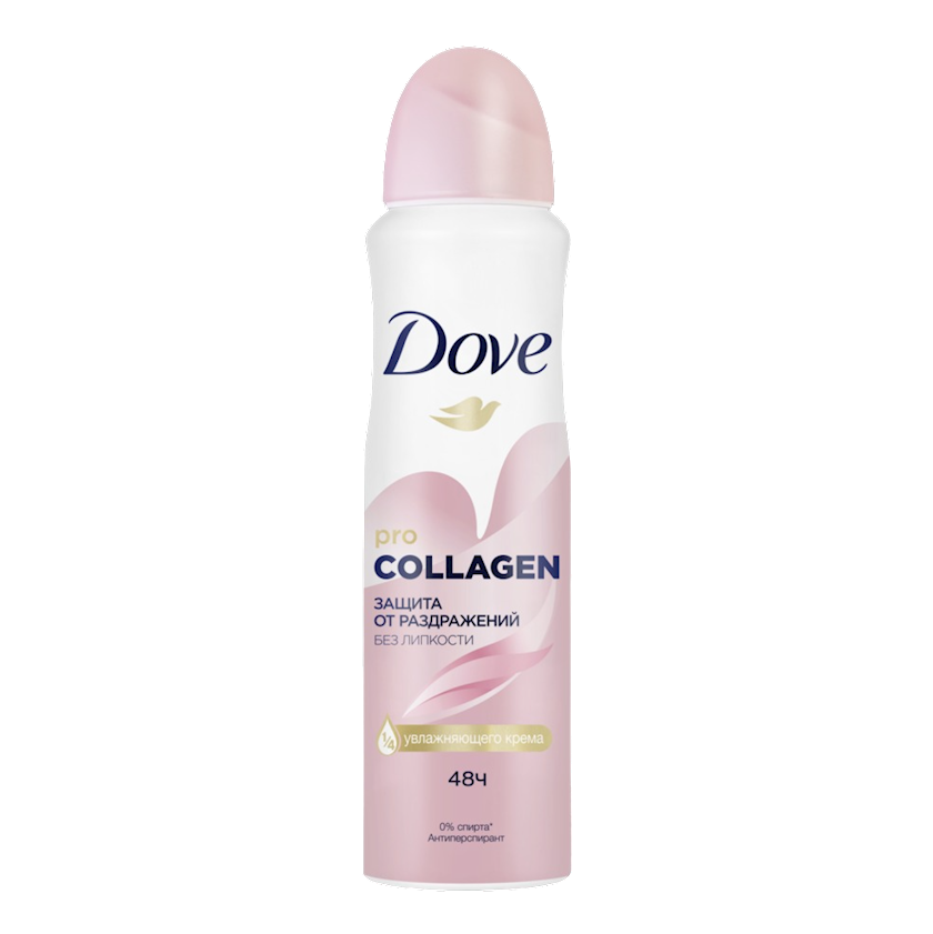Antiperspirant Dove Pro Collagen Antiperspirant, 150 ml Qiymeti