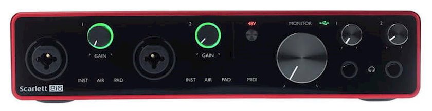 Звуковая карта Focusrite Scarlett 8i6 3rd Gen - купить в Баку. Цена ...