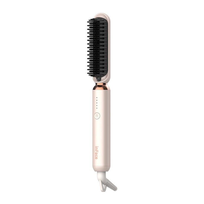 Saç üçün stayler Xiaomi InFace ION Hairbrush ZH-10D Champagne - Qiymeti ...