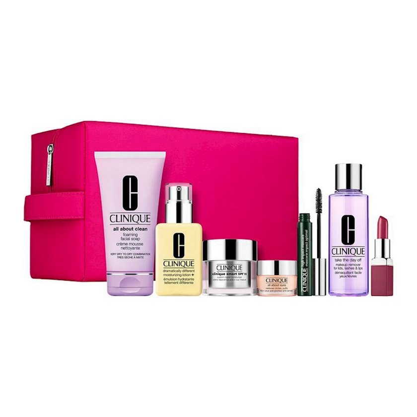 Üz üçün qulluq dəsti Clinique Best of Clinique Skin Care Set - Qiymeti ...