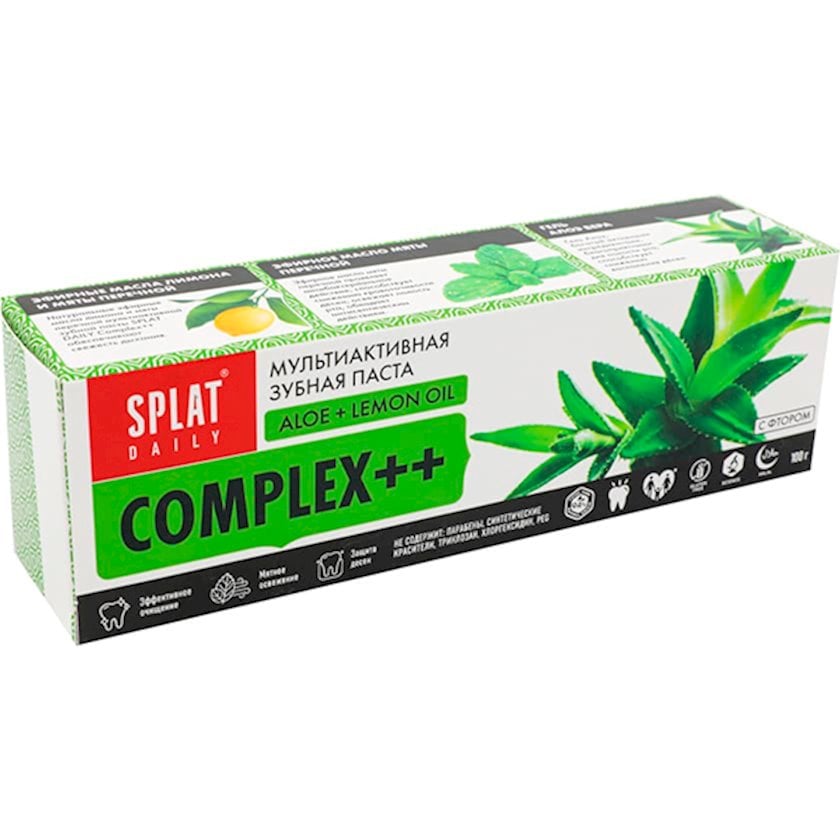 Diş məcunu Splat Daily Complex++ 100 q - Qiymeti, Bakıda almaq. Satışı ...