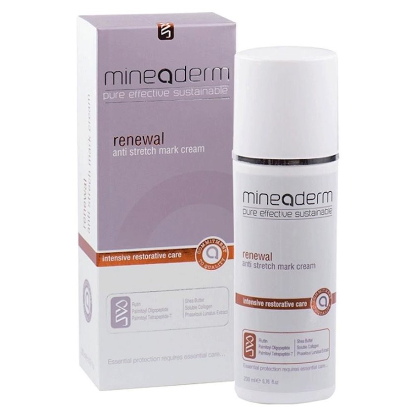 Крем от растяжек Mineaderm Renewal Anti Stretch Mark Cream 200 мл ...