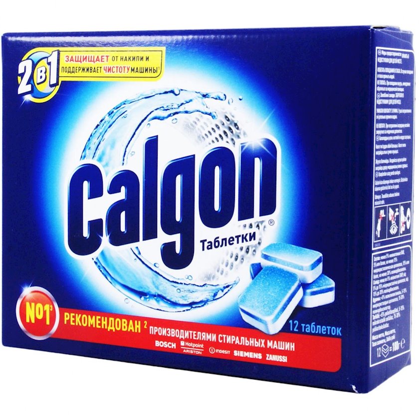 Таблетки для смягчения воды Calgon Tabs, 12шт -  в Баку. Цена .