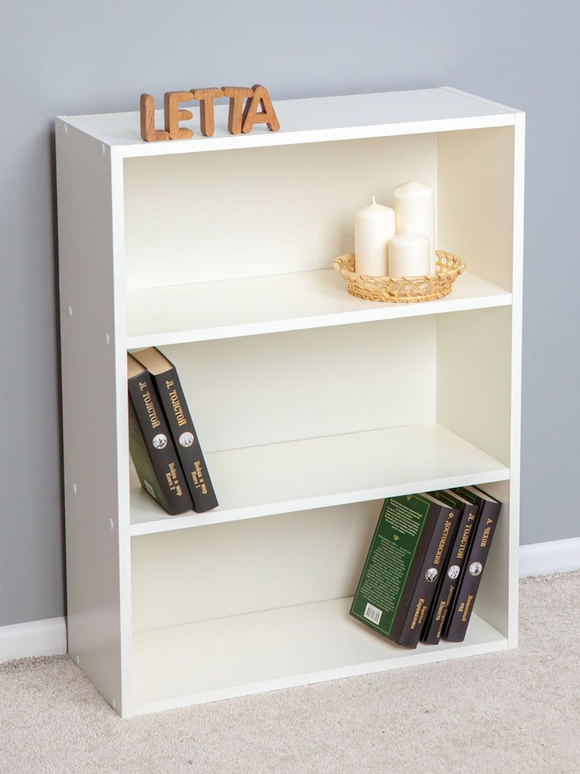 Стеллаж Letta Ultra, белый, ЛДСП, 78x60x24 см - купить в Баку. Цена ...