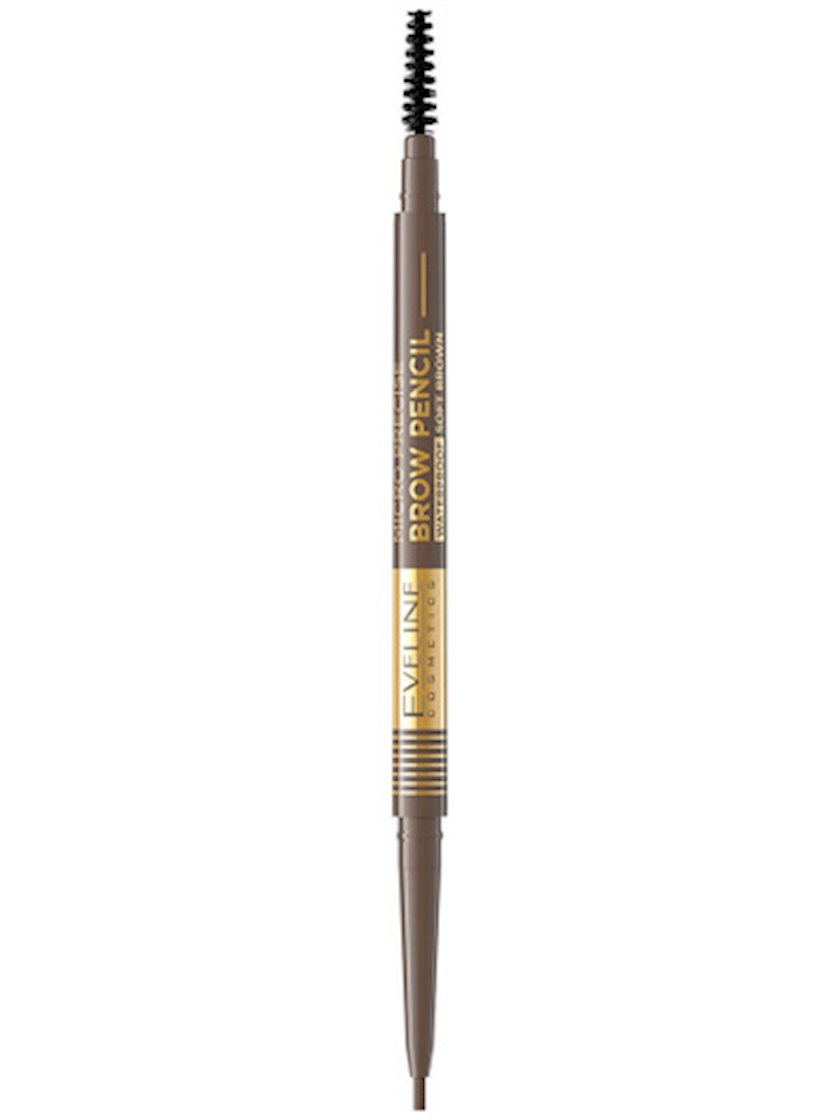 Карандаш для бровей водостойкий Eveline Soft Brown Micro Precise Brow ...