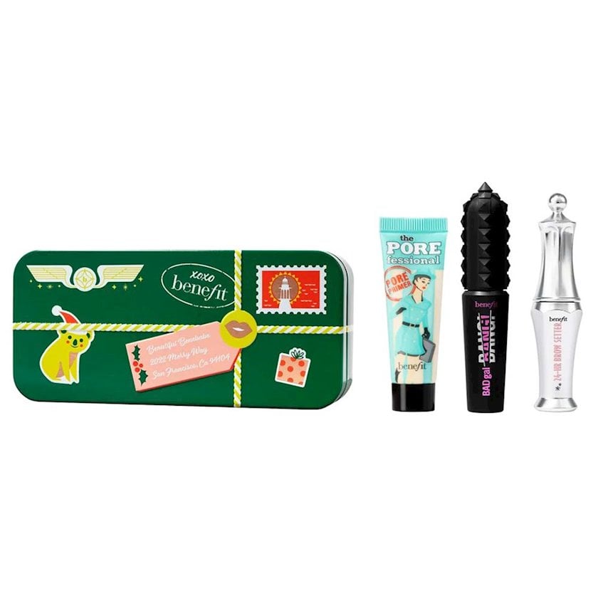 Kosmetik dəst Benefit Cosmetics Merry Mini Mail Holiday 2022 Set