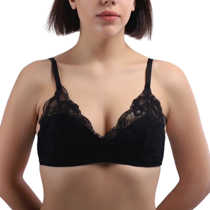 Бюстгальтер без косточек женский La Shyla LS_5, черный, размер M ...