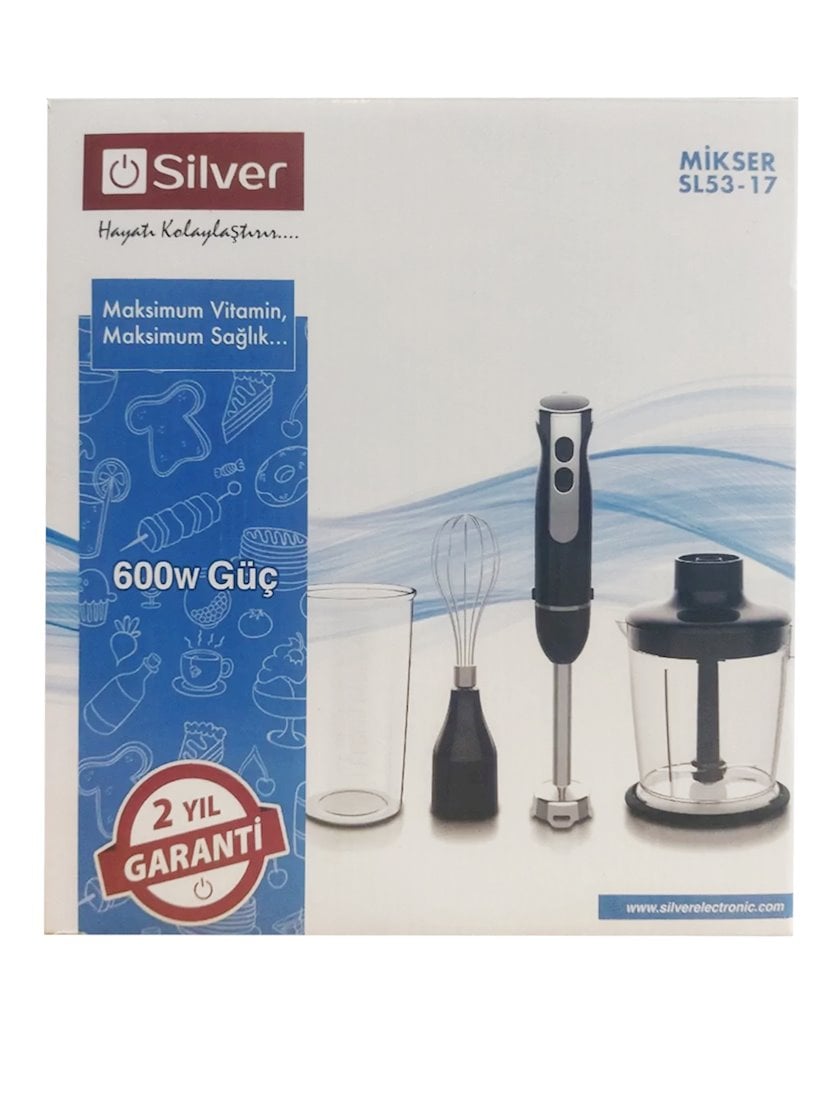 Blender Silver SL5317 Qiymeti, Bakıda almaq. Satışı, icmal, rəylər