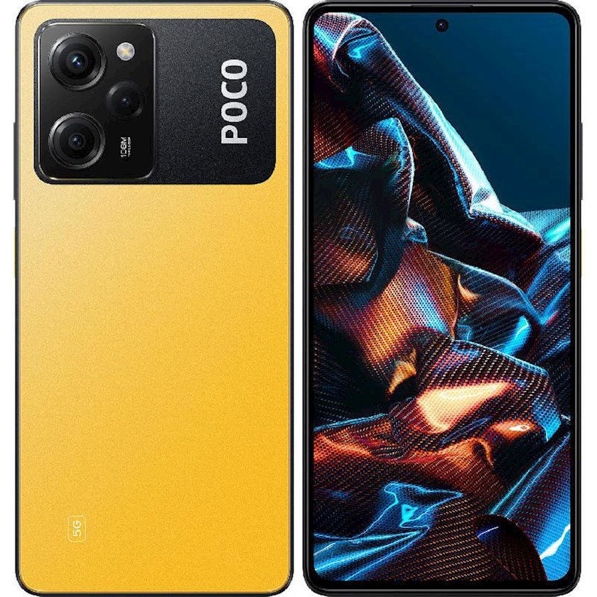 Smartfon Poco X5 Pro 5G 8GB/256GB Yellow - Qiymeti, Bakıda almaq ...