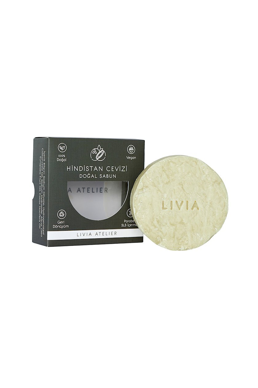 Туалетное мыло Livia Atelier El Yapımı Doğal Hindistan Cevizi Sabunu ...