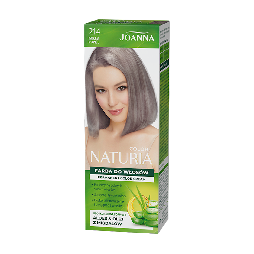 Краска для волос Joanna Naturia Color 214 Голубиный пепельный 100 мл ...