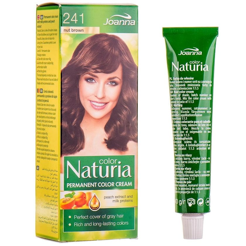 Краска для волос Joanna Naturia Color 241 Орехово коричневый 100 мл ...