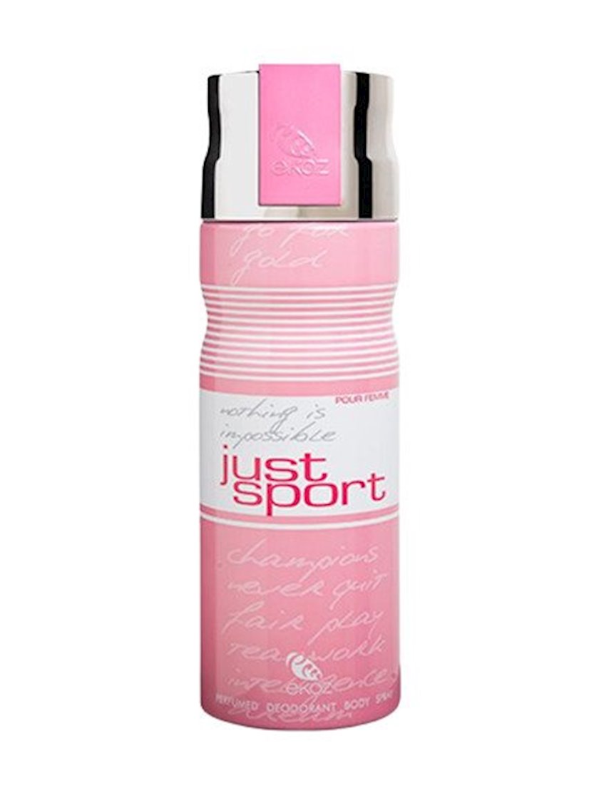 Dezodorant Ekoz Just Sport Deodorant Body Spray, 200 ml Qiymeti