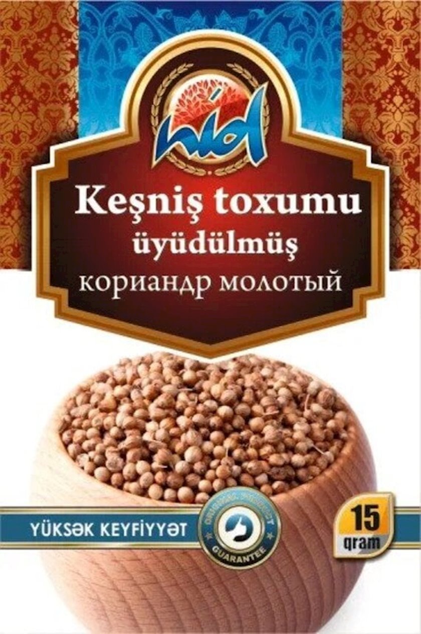 Кориандр молотый Ni̇d, 15 г - купить в Баку. Цена, обзор, отзывы, продажа