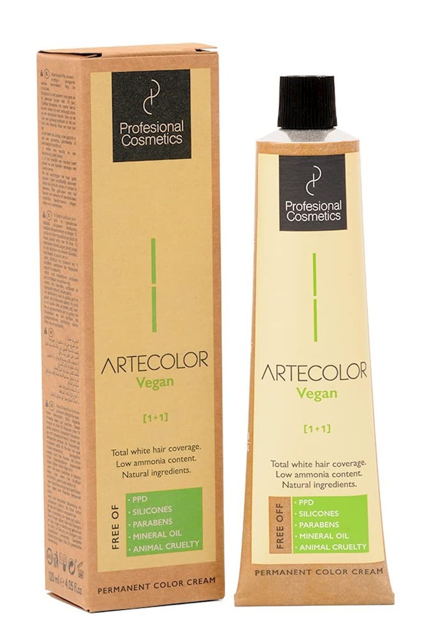 Стойкая крем-краска для волос Profesional Cosmetics Vegan Hair Colour ...