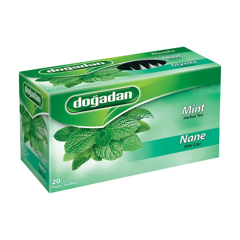 Paketləşdirilmiş çay Dogadan nanə ilə, 20 ədəd