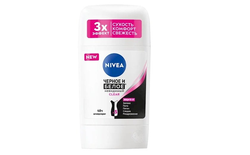 Antiperspirant Nivea Clear 50 ml Qiymeti, Bakıda almaq. Satışı, icmal