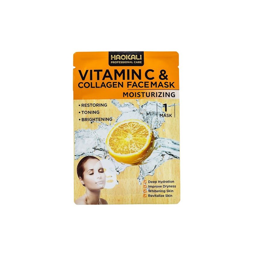 Parça maska Wokali Vitamin C & Collagen Face Mask 30 ml Qiymeti