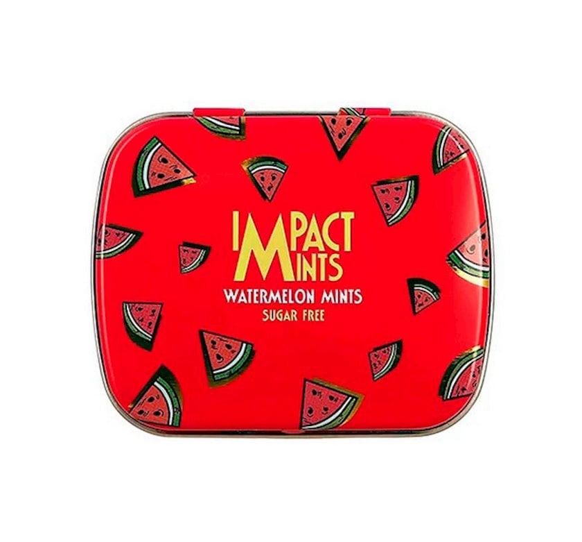 Təravətləndici draje Impact Mints qarpız dadı ilə şəkərsiz 14 q