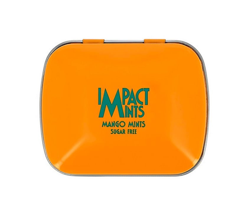 Təravətləndici draje Impact Mints manqo dadı ilə şəkərsiz 14 q