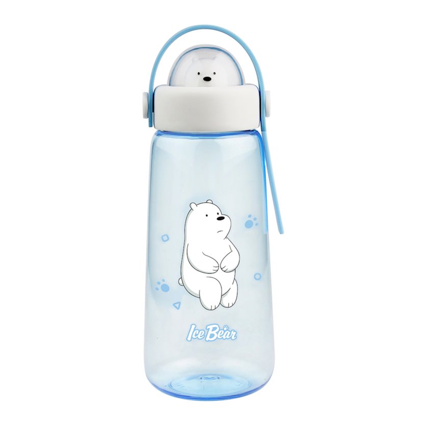 Su şüşəsi Miniso We Bare Bears Collection Plastic Cool Water Bottle ...