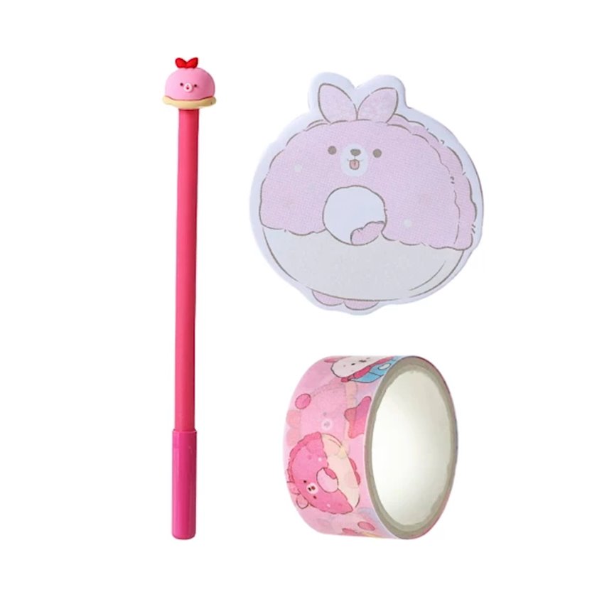 Канцелярский набор Miniso Mini Family Sweet Bunny Series Stationery