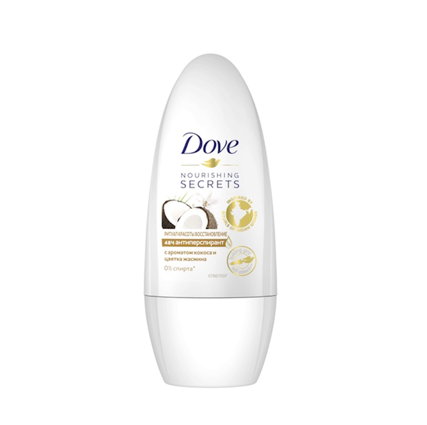 Antiperspirant Dove Nourishing Secrets Antiperspirant Roll On Coconut