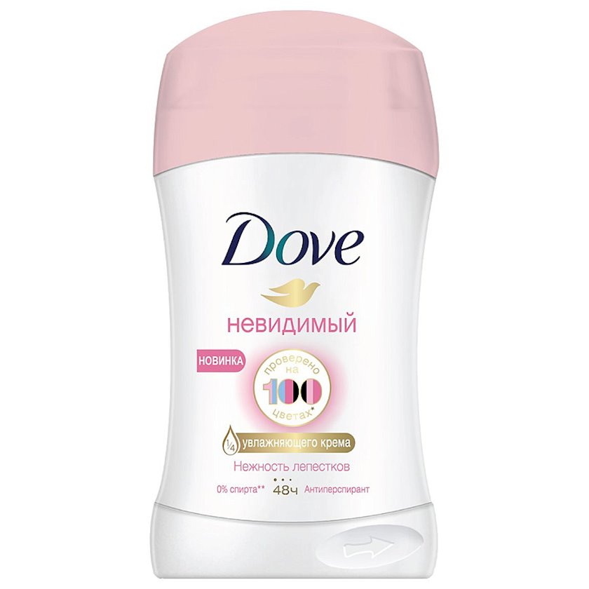 Antiperspirant Dove "Нежность лепестков", görünməyən 40 ml Qiymeti