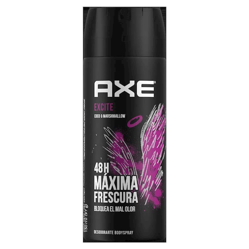 Antiperspirant Axe Exite Deodorant Bodyspray 150 ml, çeşiddə Qiymeti